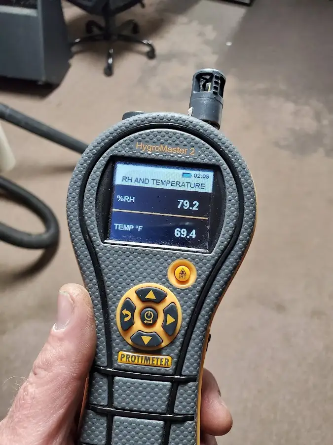 Moisture meter humidity assessment for Fire & Smoke Damage Restoration in West Carrollton